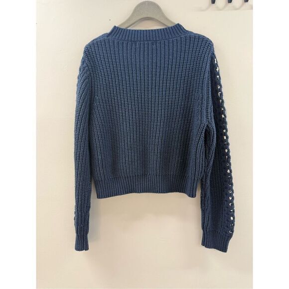 Jason Wu x RTR  Woven Detail Sweater - Picture 7 of 8